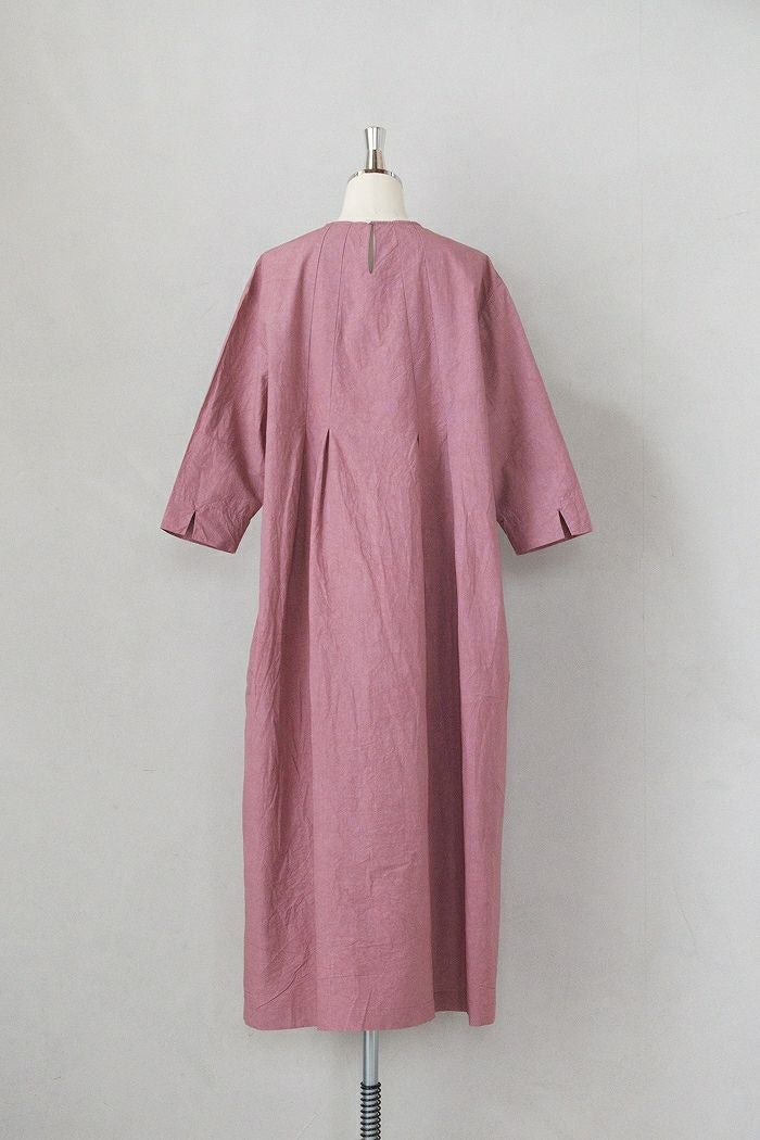 ROBE de PEAU ローブデポー タックワンピース(26SS) | T.T. GARRET