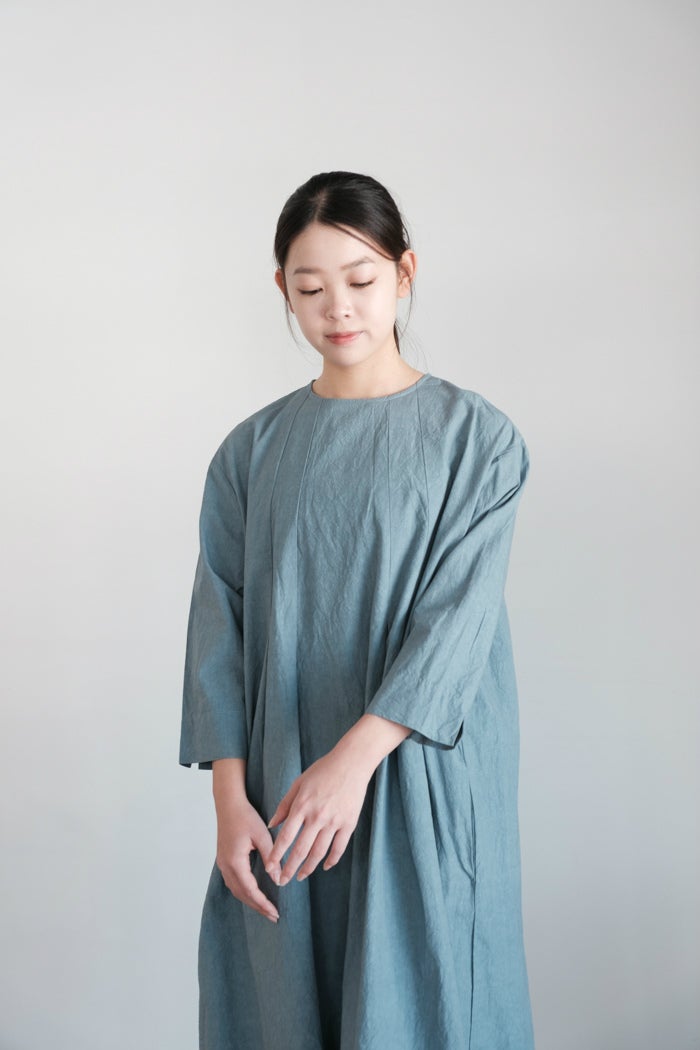 ROBE de PEAU ローブデポー タックワンピース(26SS) | T.T. GARRET