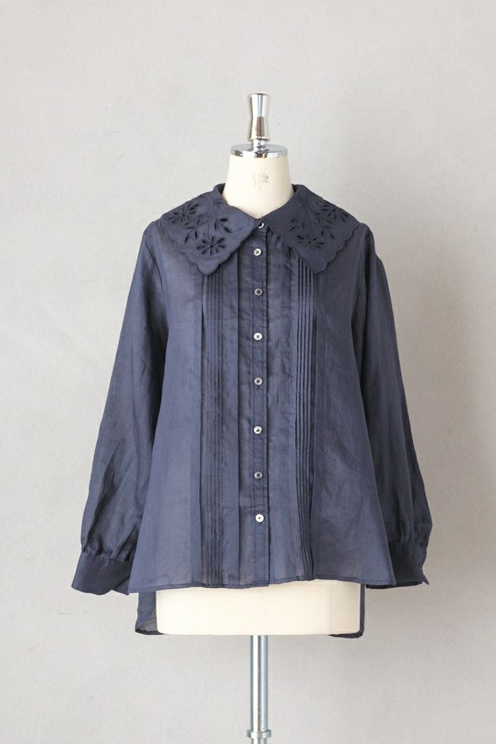 Heriter エリテ cutwork collar blouse(26SS) | T.T. GARRET Heriter エリテ cutwork collar blouse(26SS) | T.T. GARRET
