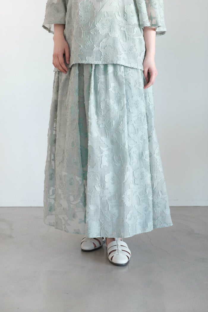 ワンピース Heriter Table cloth kaftan dress Heriter エリテ Table cloth kaftan dress(25SS) | T.T. GARRET