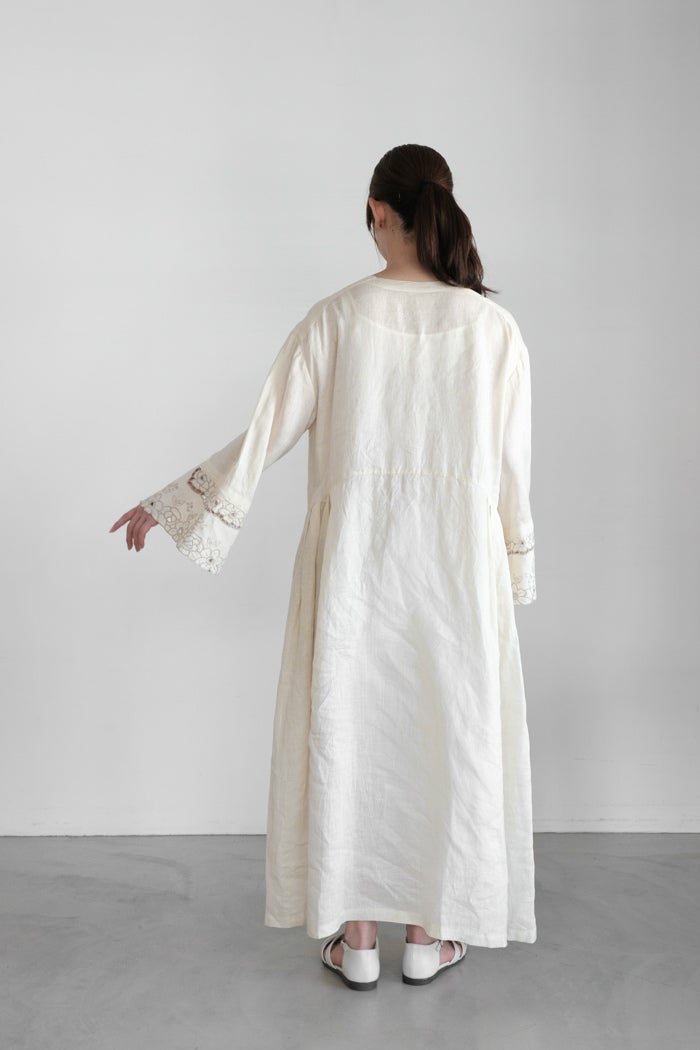 Heriter エリテ cutwork parts kaftan dress 2(26SS) | T.T. GARRET