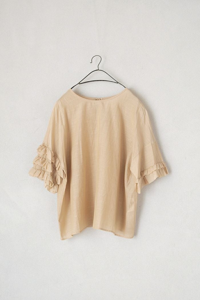 GASA* ガサ 葉影のリズム ブラウス(26SS) | T.T. GARRET