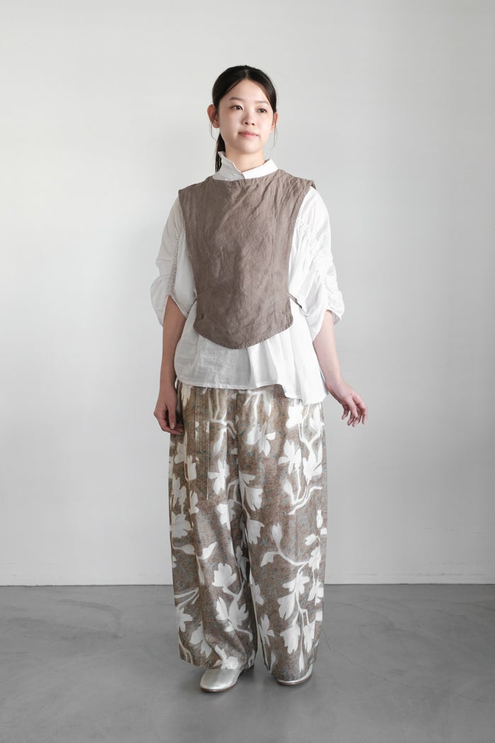 GASA* ガサ 雲のウツロイ ヨークワンピース(26SS) | T.T. GARRET