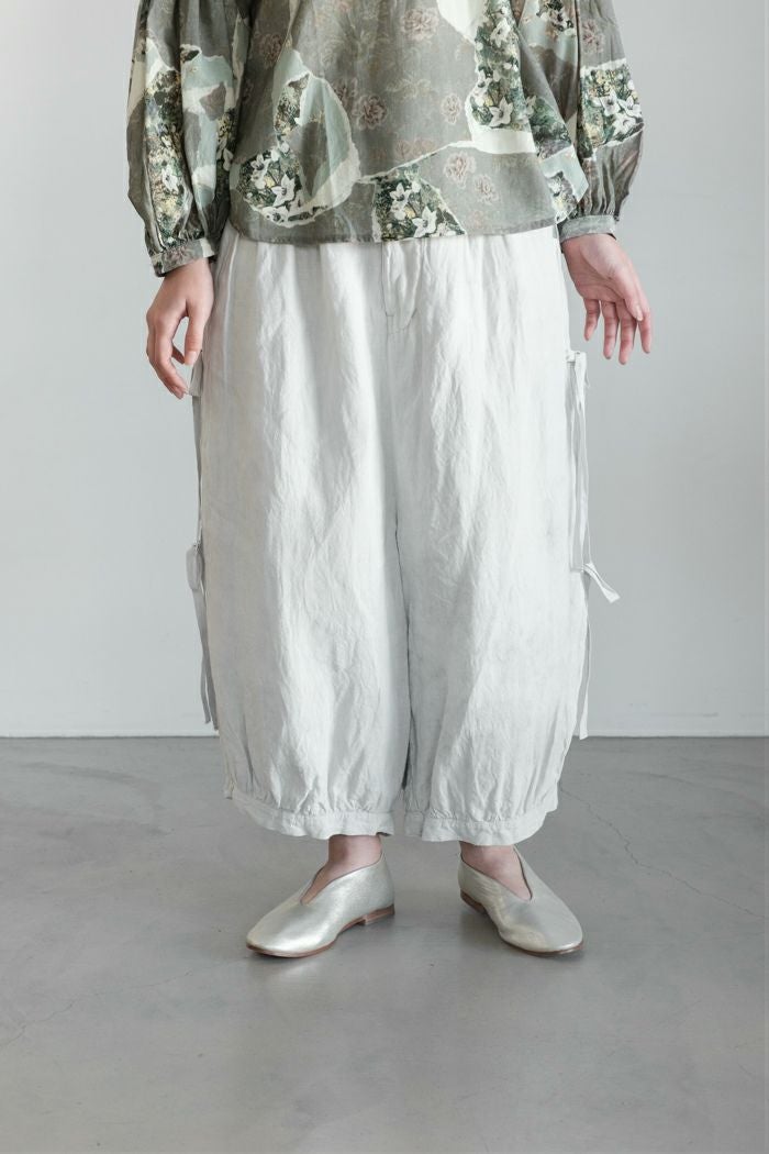 GASA* ガサ 想像と創造 ギャザーフリルパンツ(24AW) | T.T. GARRET GASA* ガサ 想像と創造 ギャザーフリルパンツ(24AW) | T.T. GARRET