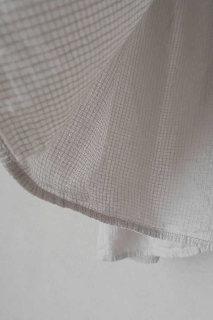 maison de soil メゾン ド ソイル80s ORGANIC MICRO CHECK OVERDYE