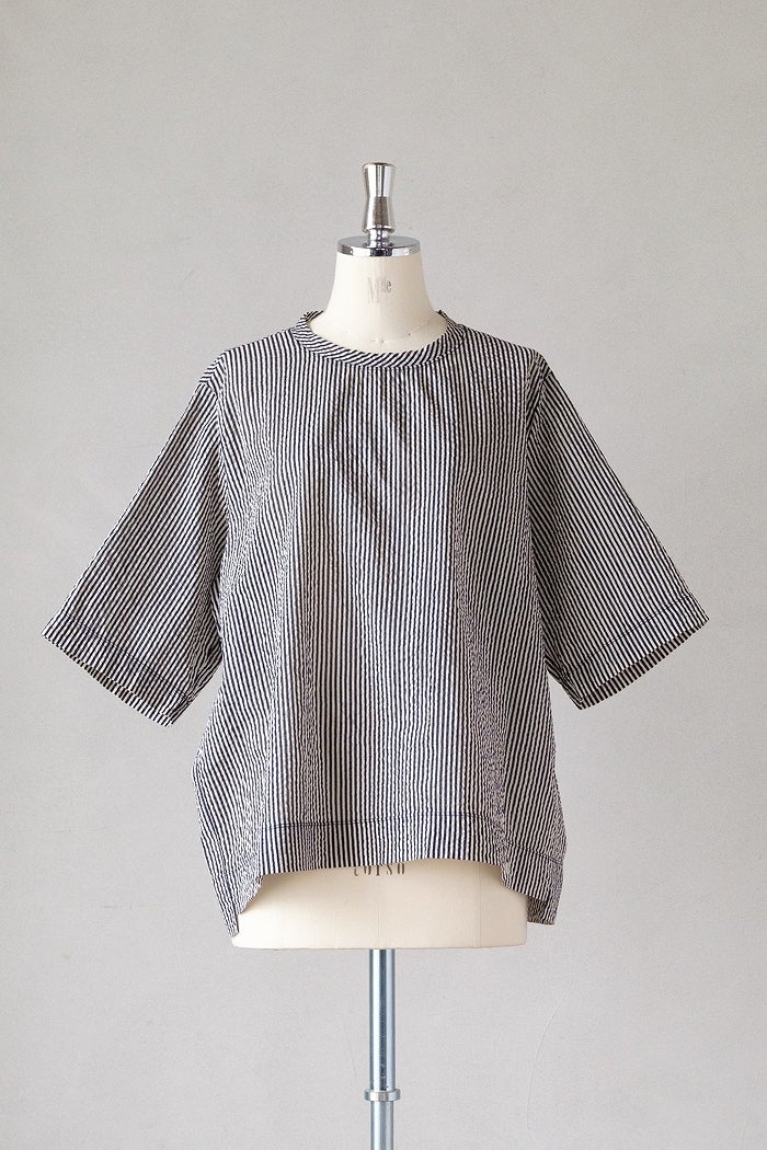 25SS FIR MUM リネン＆コットン・ピンチェック ブルゾンシャツ XS FIRMUM | フィルマムの通販 | Alte FOTOS
