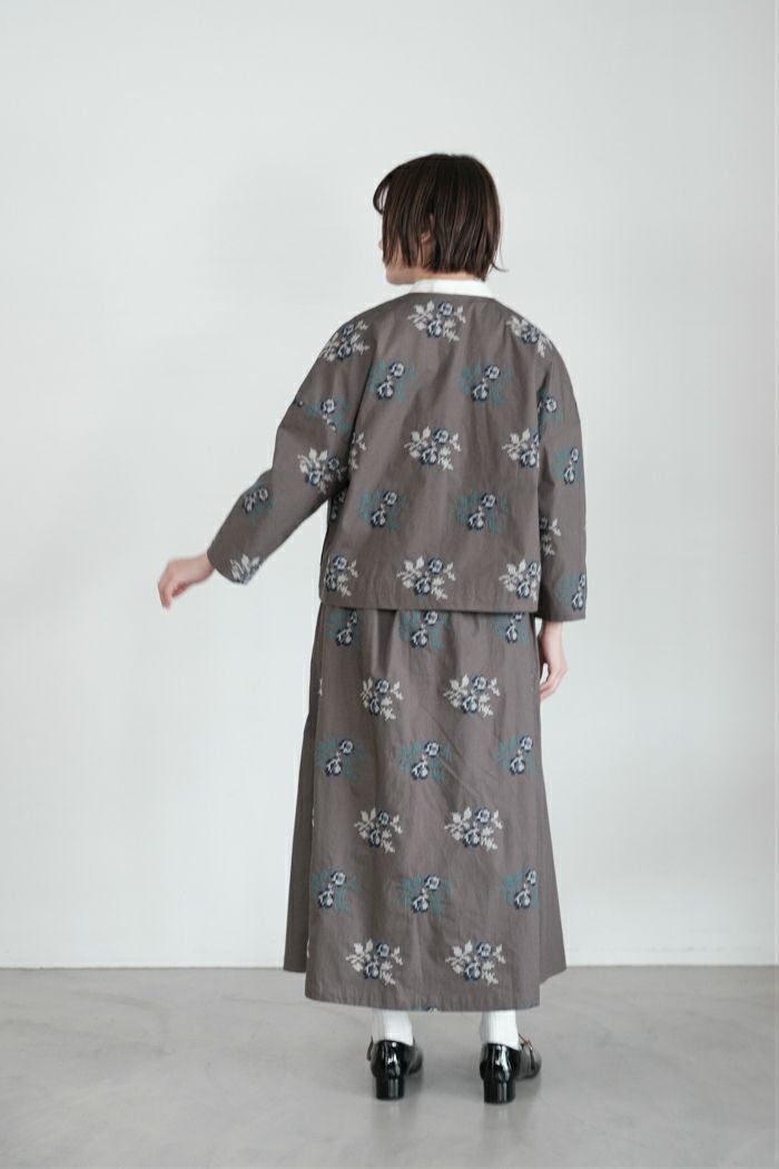 pot and tea ポットアンドティー クロスステッチジャケット(26SS