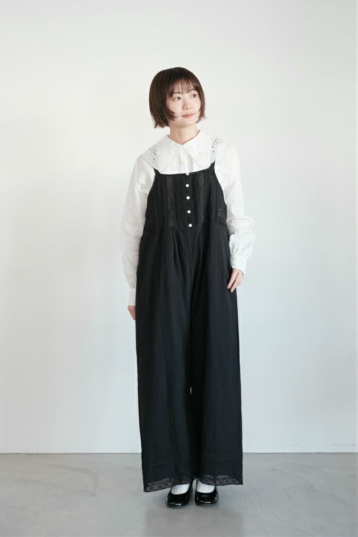 yuni パッチワークキャミソール yuni ユニ パッチワークレースキャミワンピース(24SS) | T.T. GARRET