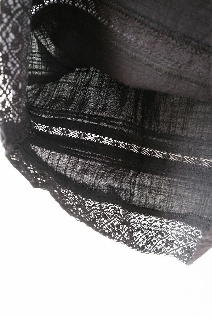 bulle de savon ビュルデサボン lace patchwork サロペット(26SS