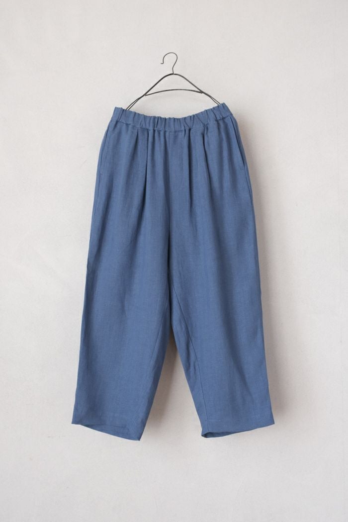 mamaya メゾンドソイル　デニムパンツ maison de soil メゾン ド ソイル 40s FRENCH LINEN DYED CANVAS 2TUCK