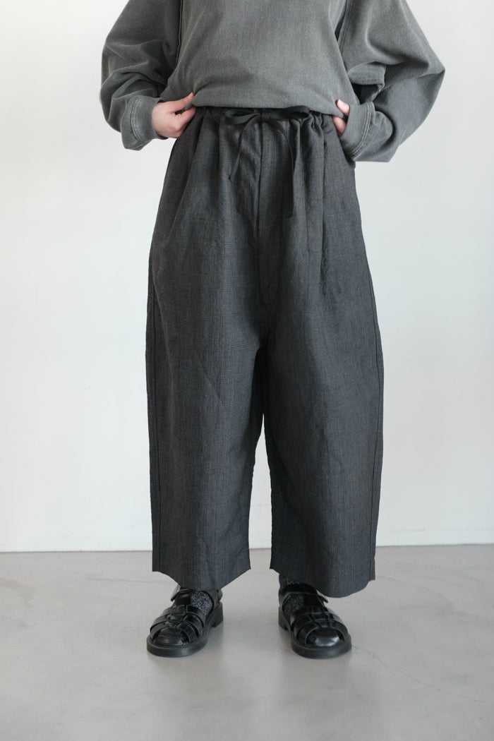 HAVERSACK ハバーサック W/L Glen check pants(26SS) | T.T. GARRET