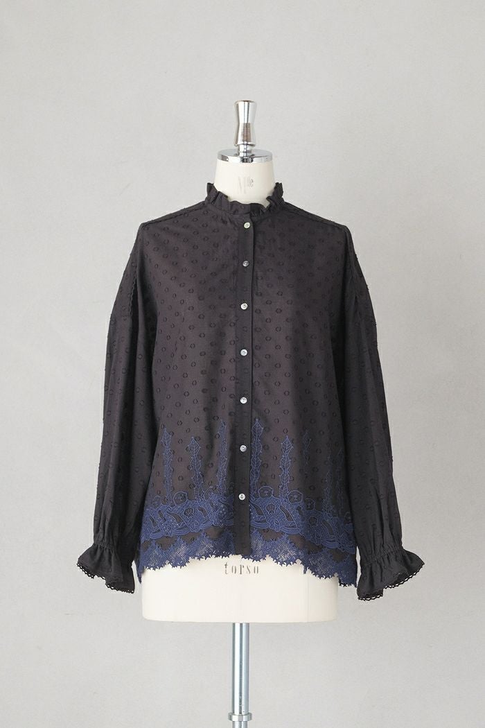 qiri キリ 追憶の花 jacquard frill ワンピース(25SS) | T.T. GARRET