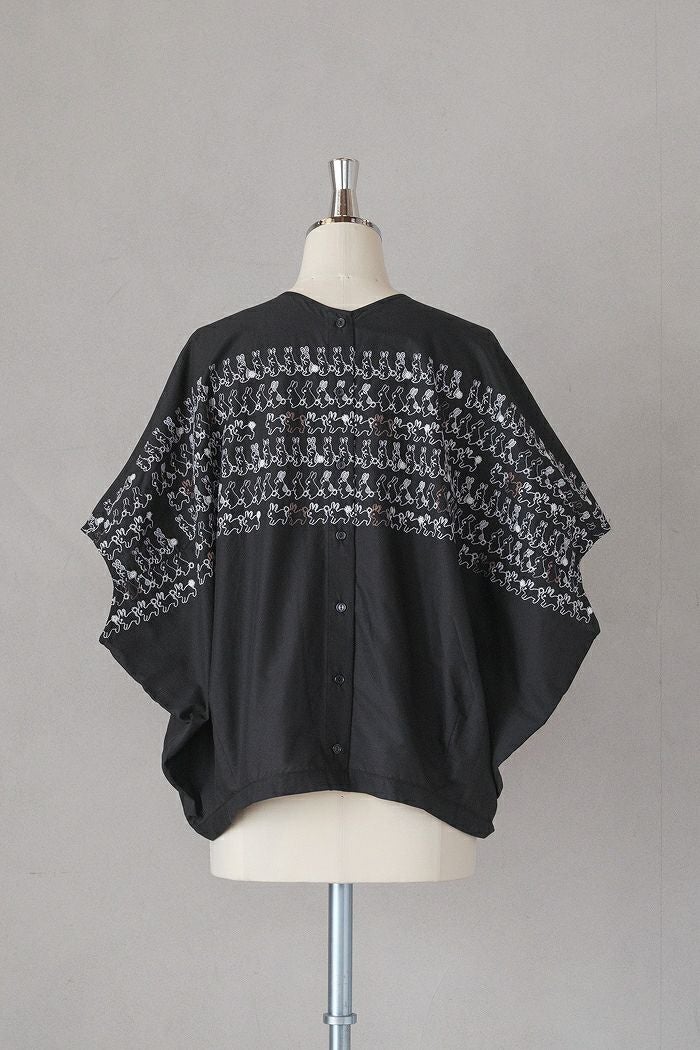 marble SUD マーブルシュッド うさぎLOTS 2WAYブラウス(26SS) | T.T.