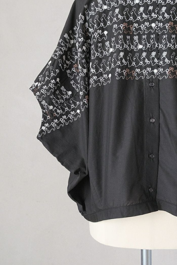 marble SUD マーブルシュッド うさぎLOTS 2WAYブラウス(26SS) | T.T.