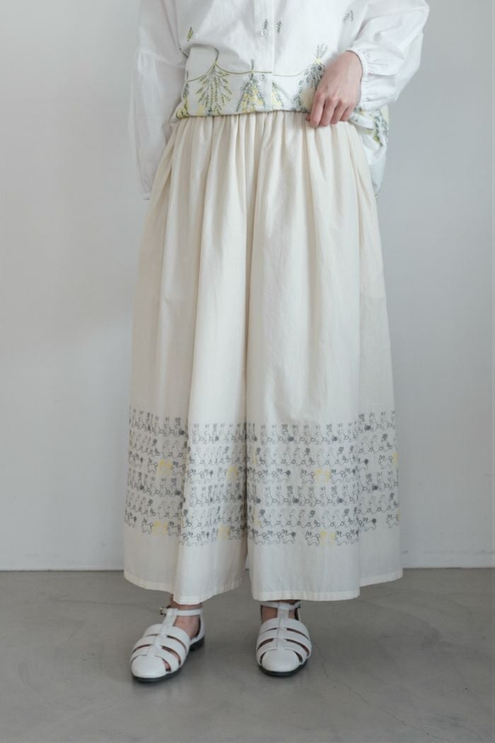 marble SUD マーブルシュッド うさぎLOTS ハカマパンツ(26SS) | T.T.