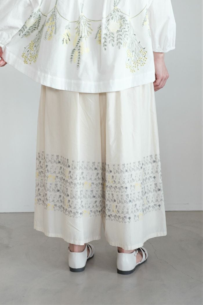 marble SUD マーブルシュッド うさぎLOTS ハカマパンツ(26SS) | T.T.