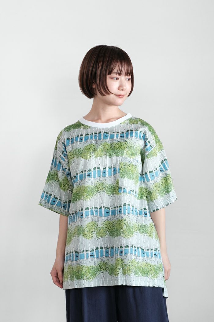 marble SUD マーブルシュッド flower language プチカラーシャツ(25AW