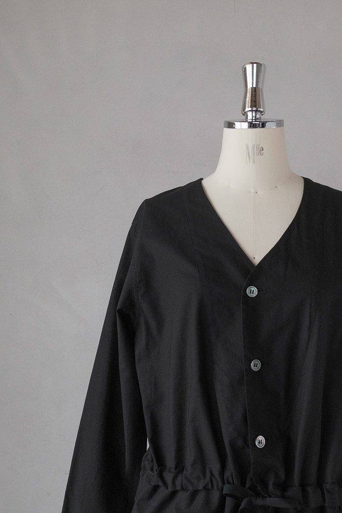 シャツジャケット Vlas Blomme Vlas Blomme ヴラスブラム C/L Voile ティアードシャツジャケット(26SS