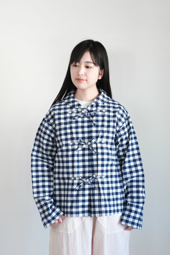 PAR ICI パーリッシィ ギンガムチェック フードシャツ(25SS) | T.T. GARRET