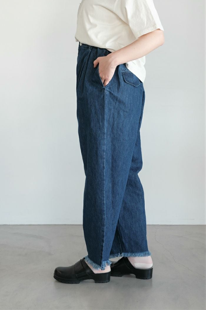 buoy buoy ブイ C/Li DENIM カーブパンツ(26SS) | T.T. GARRET