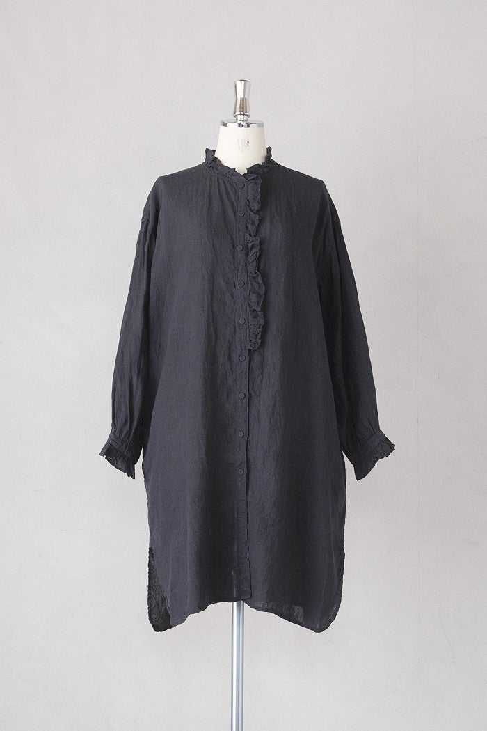 maison de soil メゾン ド ソイル60s AUTOLOOM LINEN PLAIN OVERDYE