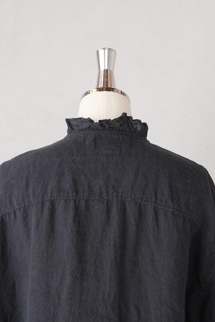 maison de soil メゾン ド ソイル60s AUTOLOOM LINEN PLAIN OVERDYE