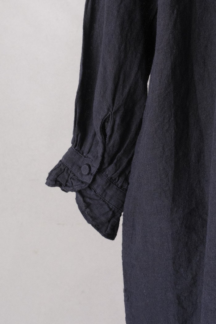 maison de soil メゾン ド ソイル60s AUTOLOOM LINEN PLAIN OVERDYE