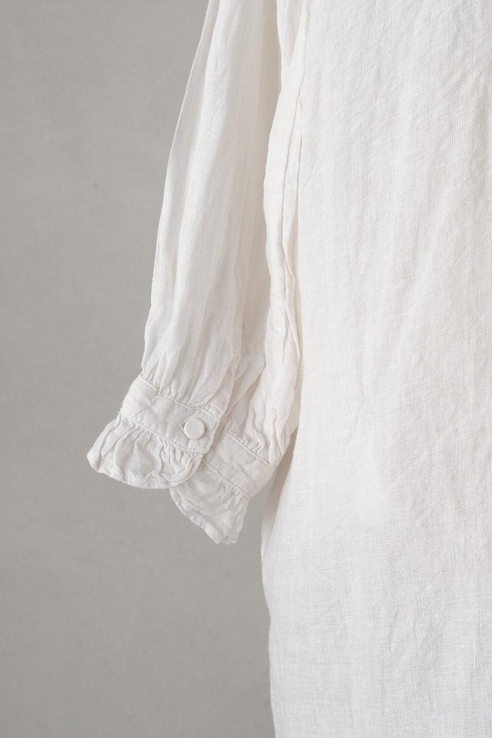 maison de soil メゾン ド ソイル60s AUTOLOOM LINEN PLAIN OVERDYE