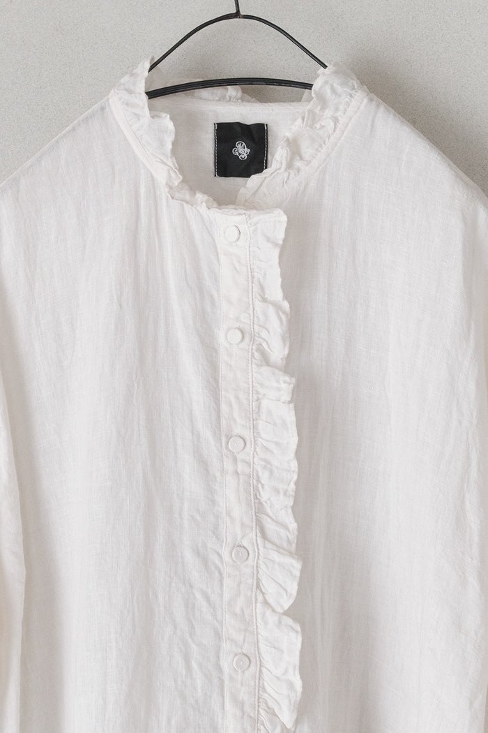 maison de soil メゾン ド ソイル60s AUTOLOOM LINEN PLAIN OVERDYE