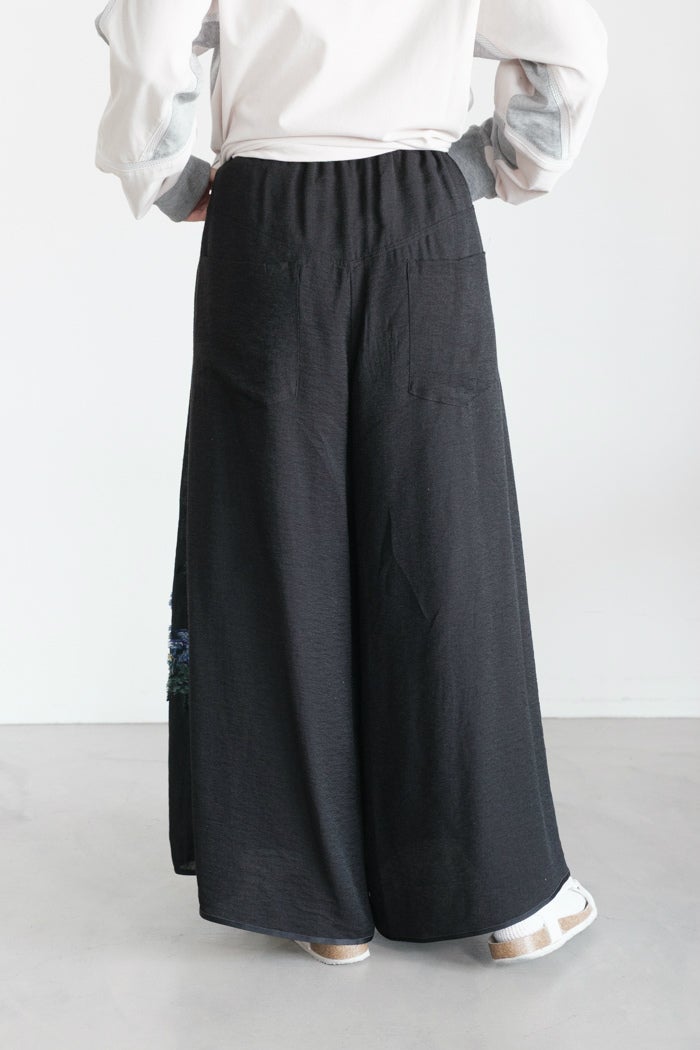 stof　ストフ　サルエルパンツ　ベッドサイドドラマ bedsidedrama ベッドサイドドラマ Mosaic Garden pants (26SS) | T.T.