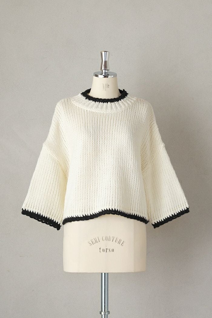 MAGALI マガリ コットンシルク・リボンタイブラウス(25SS) | T.T. GARRET
