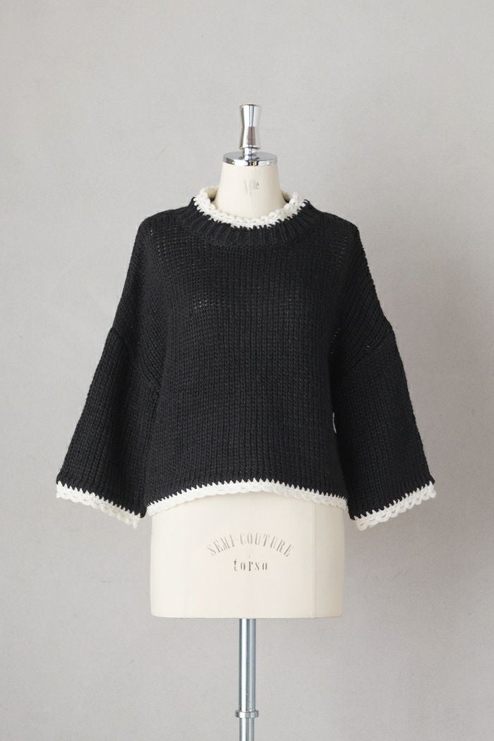 qiri キリ　追憶の花 ジャガード　ワンピース qiri キリ 追憶の花 jacquard frill ワンピース(25SS) | T.T. GARRET