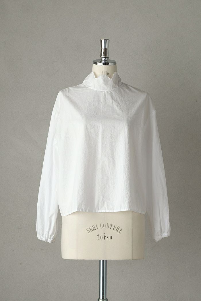 ROBE de PEAU ローブデポー グランドセーラーカラー ブラウス(25SS