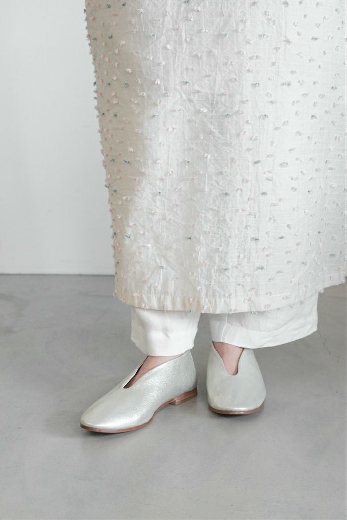 qiri キリ 花吹雪 jacquard frill one-piece(26SS) | T.T. GARRET