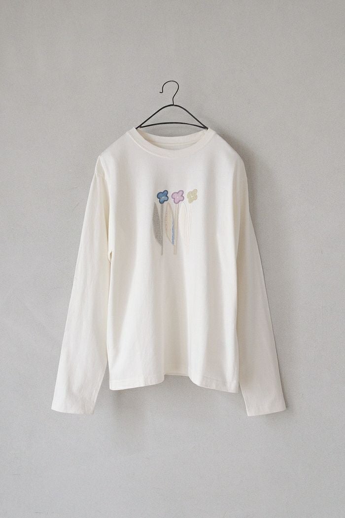 qiri キリ cats collecting socks' long sleeve Tee(26SS) | T.T. GARRET