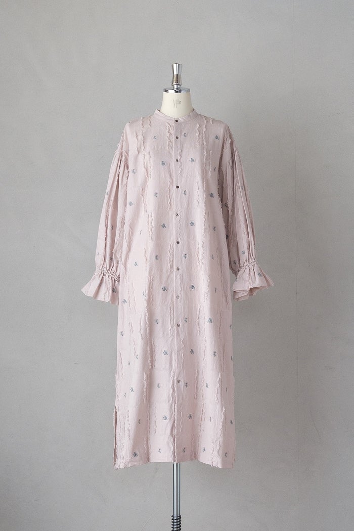 qiri キリ mix yarn jacquard ギャザーパンツ(25SS) | T.T. GARRET