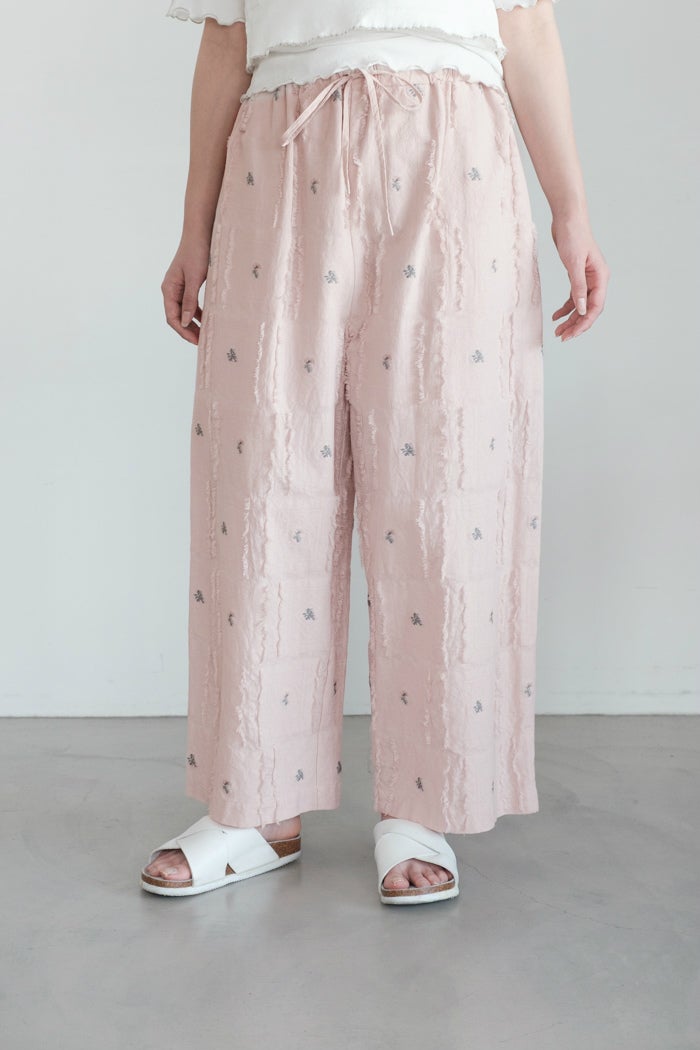 qiri キリ　追憶の花 ジャガード　ワンピース qiri キリ 追憶の花 jacquard frill ワンピース(25SS) | T.T. GARRET