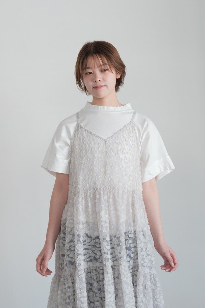 qiri キリ 木洩れ日 cami one-piece(26SS) | T.T. GARRET