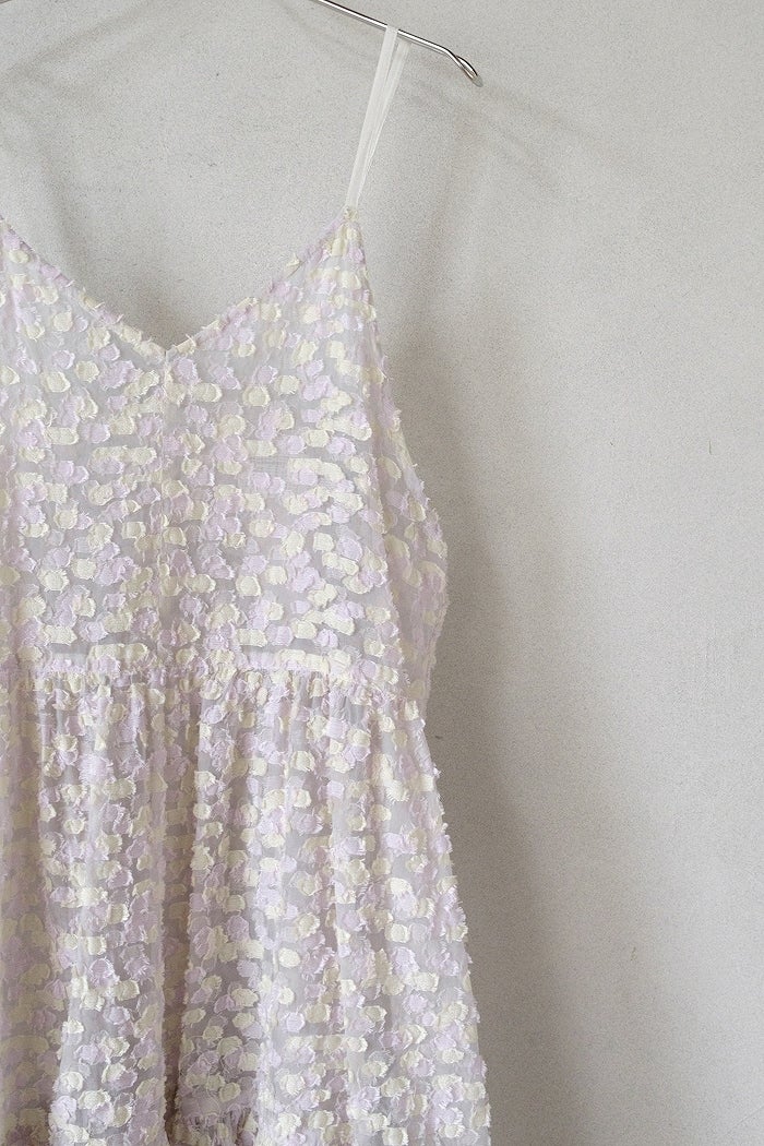 qiri キリ 木洩れ日 cami one-piece(26SS) | T.T. GARRET