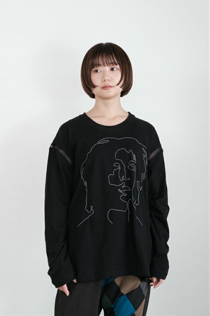 FIRMUM フィルマム フレンチツィルリップルカーブビッグスリーブ