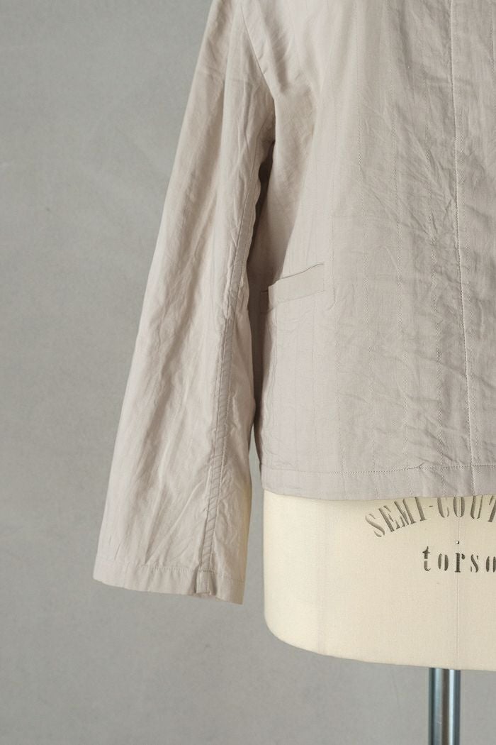 maison de soil メゾン ド ソイル 60s STITCHED ORGANIC CAMBRIC STAND