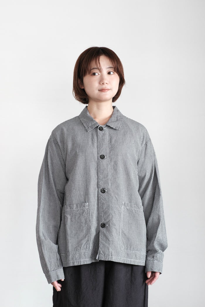 ARMEN アーメン 60s COTTON LAWN WASH WORK GATHERED SHIRT(26SS