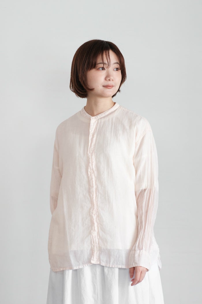 ARMEN アーメン 60s SINGLE GAUZE PLAIN OVERDYE UTILITY BANDED