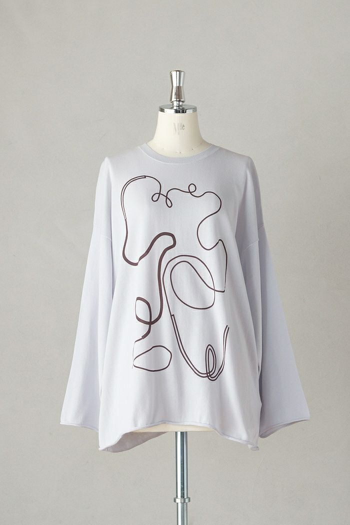 Dulcamara ドゥルカマラ ピグメントSWカットオフプルオーバー(25SS