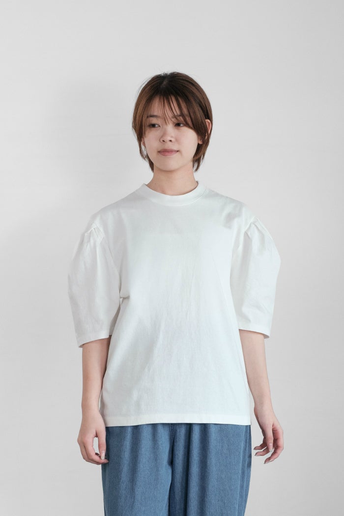 MAGALI マガリ コットンシルク・リボンタイブラウス(25SS) | T.T. GARRET