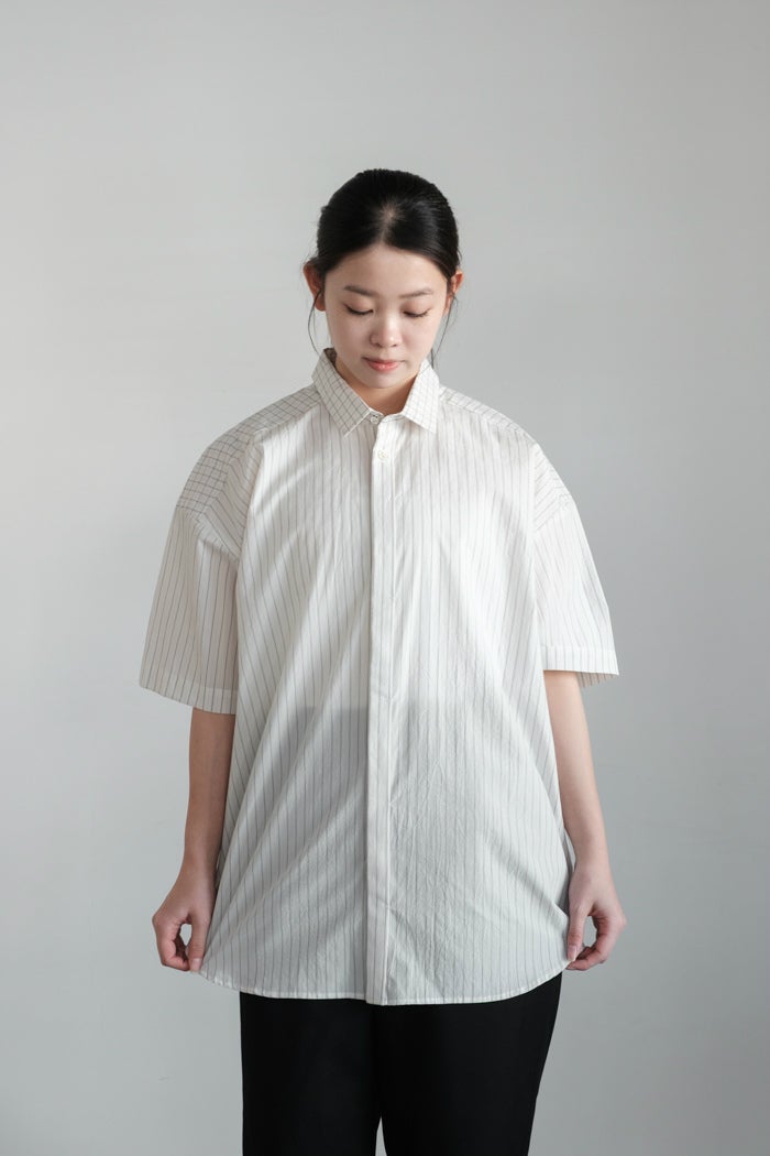 Dulcamara ドゥルカマラ ショートスリーブトレンチシャツ(26SS) | T.T.