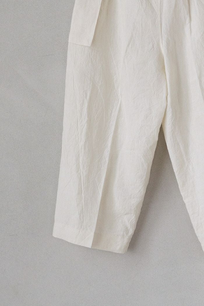 HAVERSACK ハバーサック 60 High density linen pants(26SS) | T.T. GARRET