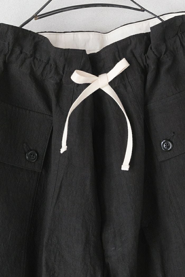 HAVERSACK ハバーサック 60 High density linen pants(26SS) | T.T. GARRET