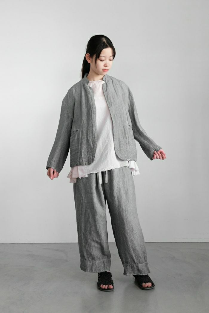 s*応様 【quitan (キタン)】コート quitan キタン BUTTONLESS WEIRED JACKET (26SS) | T.T. GARRET
