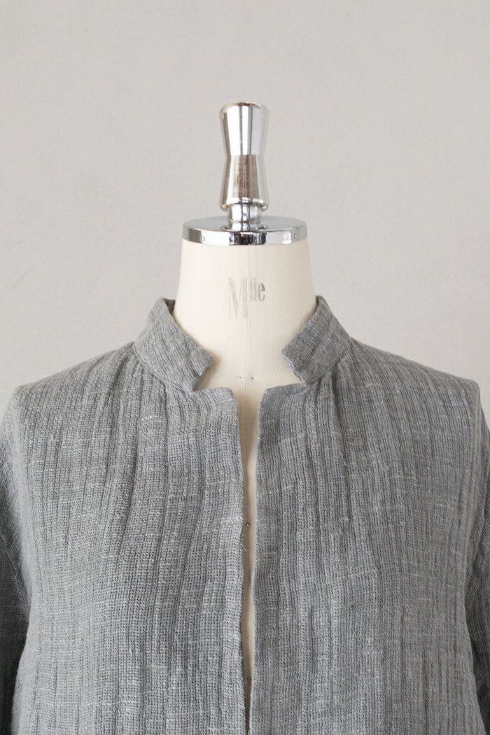 s*応様 【quitan (キタン)】コート quitan キタン BUTTONLESS WEIRED JACKET (26SS) | T.T. GARRET